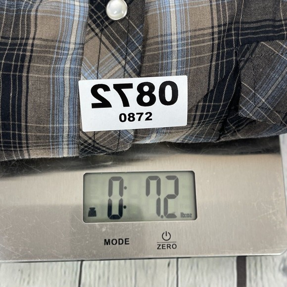 Bit & Bridle Blouse Women 1X Pearl Snaps Button Up Rodeo Western Cowgirl - Picture 16 of 16